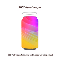 Cylindrical Can-Shaped LED Display — Custom Digital Signage Column image preview