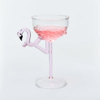 Flamingo Cocktail Glass — 175ml Novelty Cocktail Cup image preview