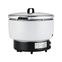 Commercial Gas Rice Cooker — Stainless Steel, Multi-Capacity image preview