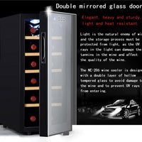Thermoelectric Wine Refrigerator — 33L, Silent, Touchscreen image preview