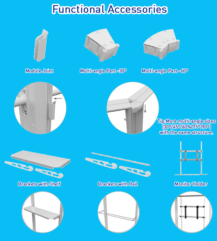 SEG LED Backlit Light Box — Aluminum Fabric Frame