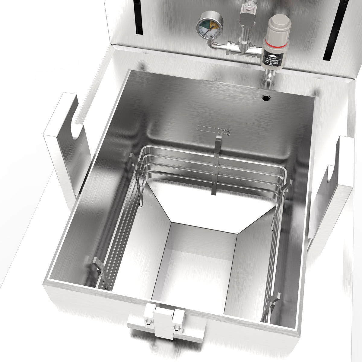 Commercial Electric Pressure Chicken Fryer — 55 L