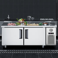 Commercial Undercounter Worktop Refrigerator &amp; Freezer — Stainless Steel image preview