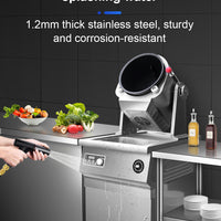 Commercial Automatic Stir-Fry Cooking Robot — Electric Wok Machine image preview