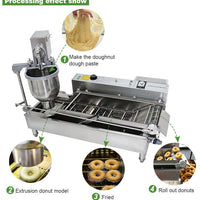 Commercial Automatic Donut Making Machine — High-Capacity Fryer image preview