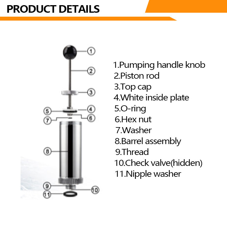 Heavy-Duty Beer Keg Party Pump