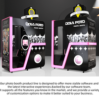 All-in-One Selfie Photo Booth Kiosk — Coin-Operated Instant Print image preview