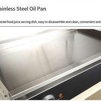 Commercial Electric Salamander Grill — Stainless Steel, Adjustable Lift image preview