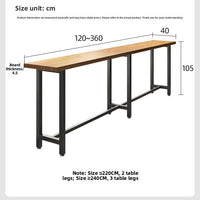 Commercial Bar Furniture Set — Solid Wood Tables &amp; Bar Stools image preview