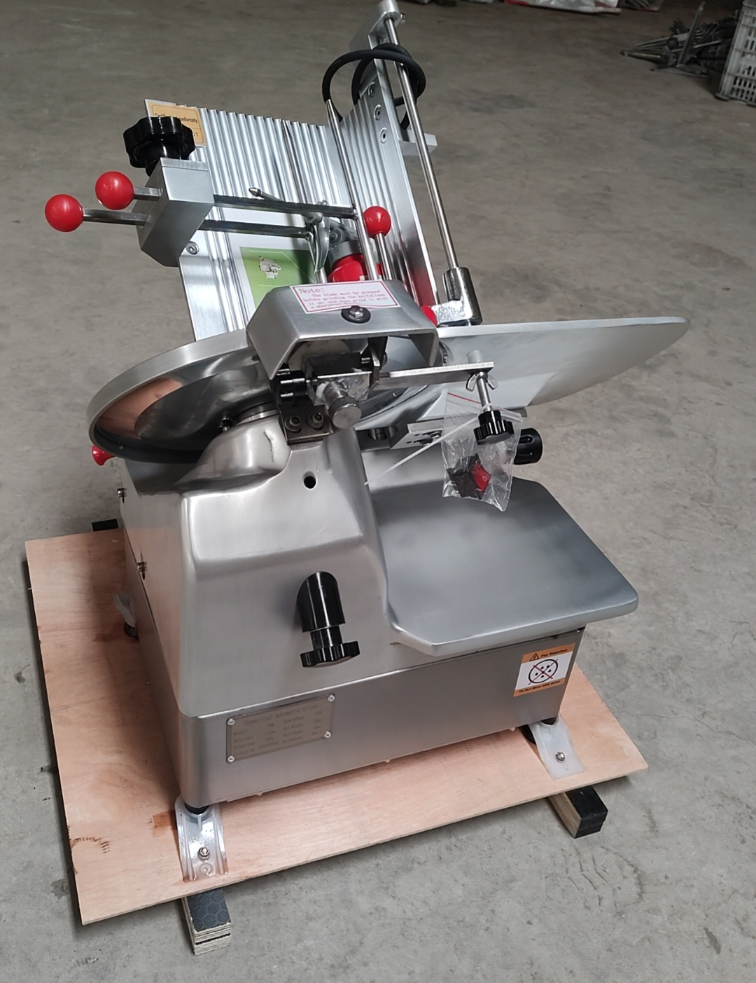 Commercial Automatic Frozen Meat Slicer — 300 mm Blade