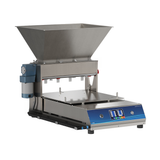 Automatic cake batter depositor — front three-quarter view