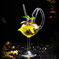 Handcrafted Swan Cocktail Glass — Hand-Blown Borosilicate image preview