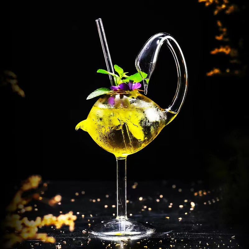 Handcrafted Swan Cocktail Glass — Hand-Blown Borosilicate, crafting process Hand-blown