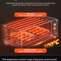 Vista previa de la imagen de Commercial Electric Deck Oven — 3-Layer, 3-Tray