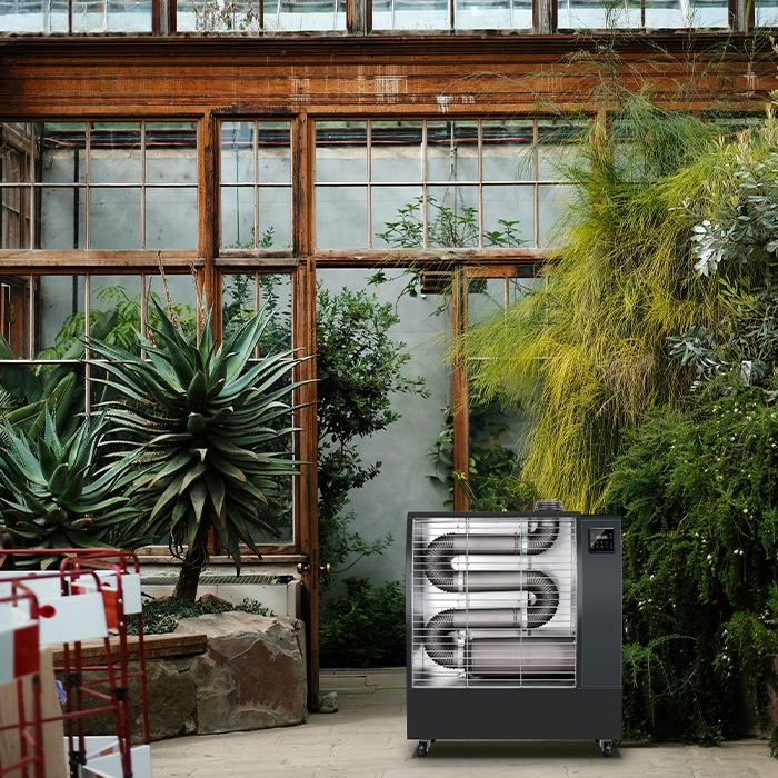 Commercial Diesel Radiant Heater — 13 kW, 50 L Tank