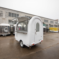 Enclosed Mobile Food Trailer — Towable Concession Cart image preview