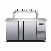 Commercial Draft Beer Dispenser — Air-Cooled Kegerator with Tap image preview