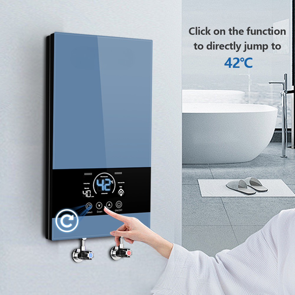 Tankless Electric Instant Water Heater — 8500 W, Touch Control