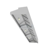 Commercial Stainless Steel Wall-Mounted Exhaust Hood with Filter