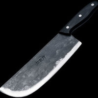 Hand-Forged Carbon Steel Boning Machete image preview