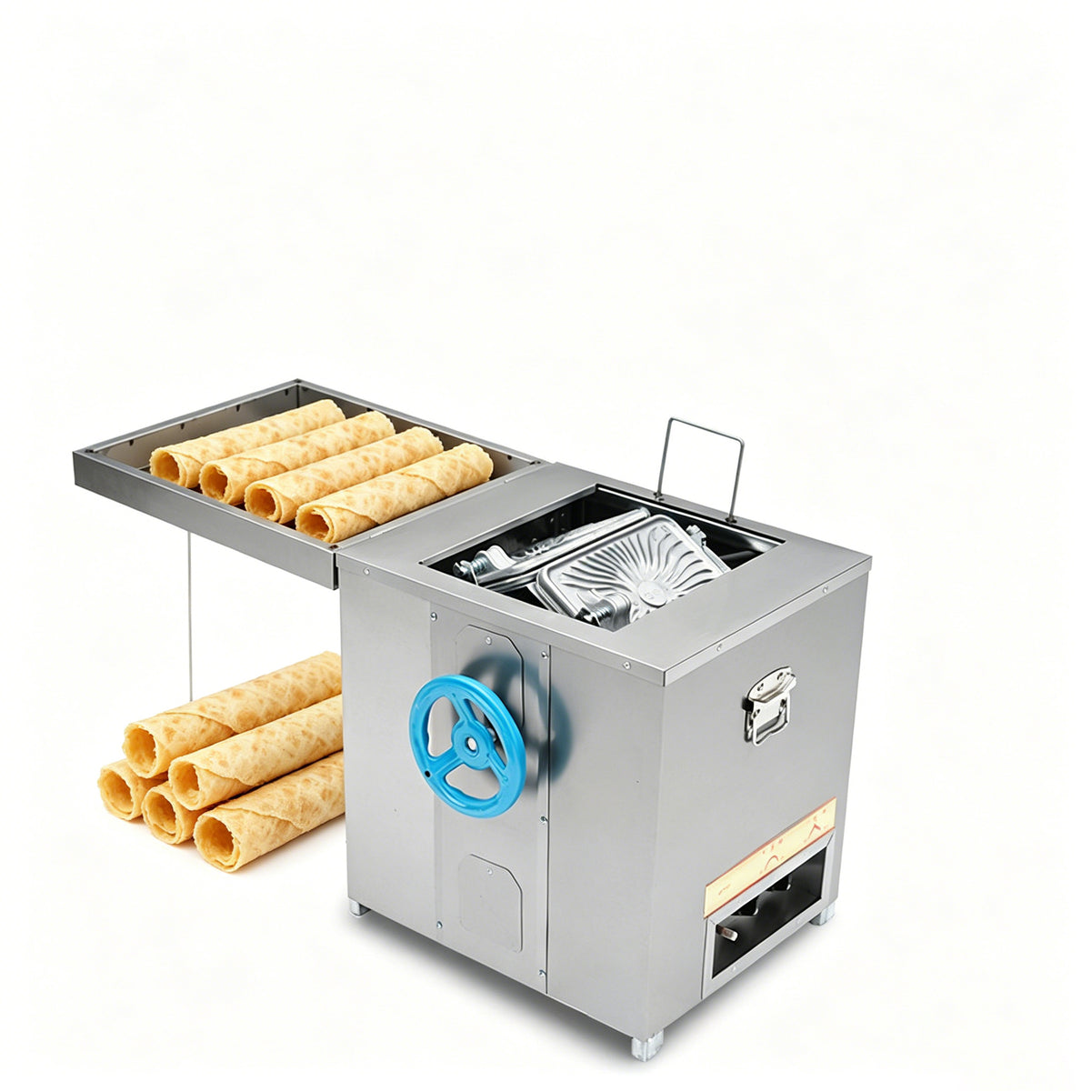 Commercial Automatic Egg Roll Maker — 6-Roll Gas