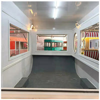 Commercial Mobile Food Trailer with Full Kitchen — BBQ &amp; Bar image preview