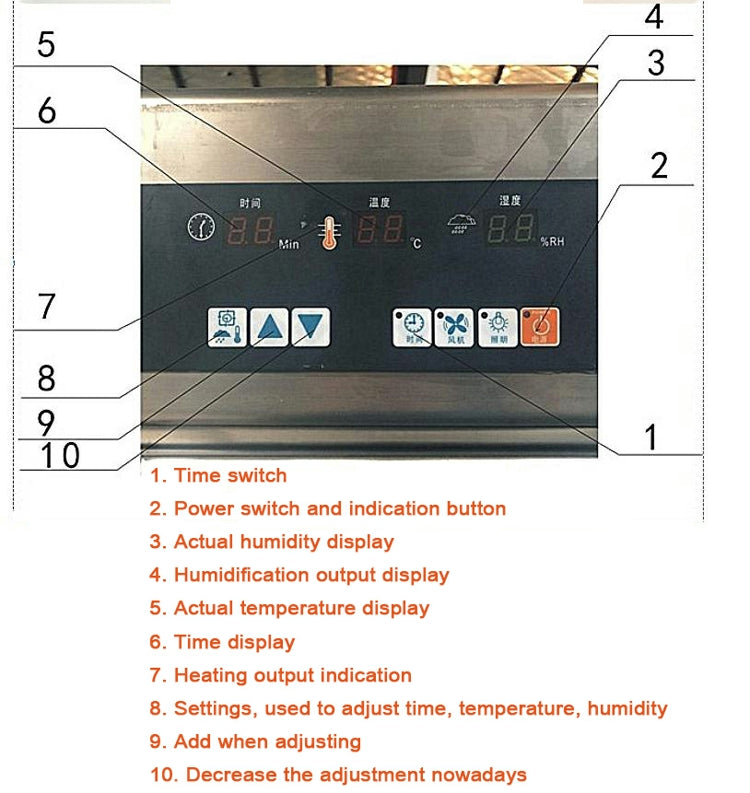 Commercial Electric Dough Proofer Cabinet