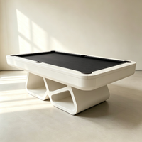 Solid Walnut Slate Pool Table — American 7/8/9 ft image preview