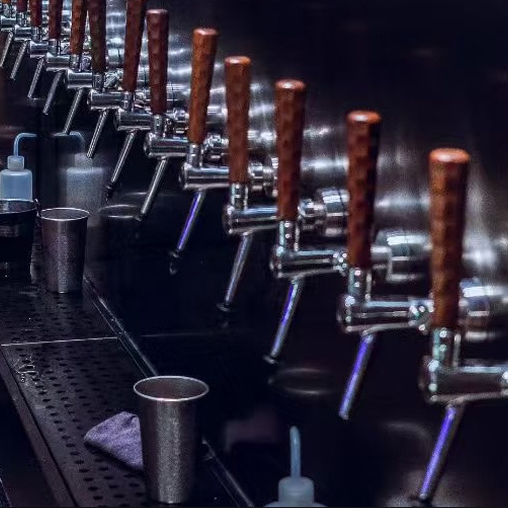 Commercial Draft Beer Dispenser — Air-Cooled Multi-Tap System