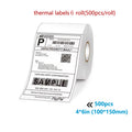 White-4*6 inch thermal paper(6 rolls)
