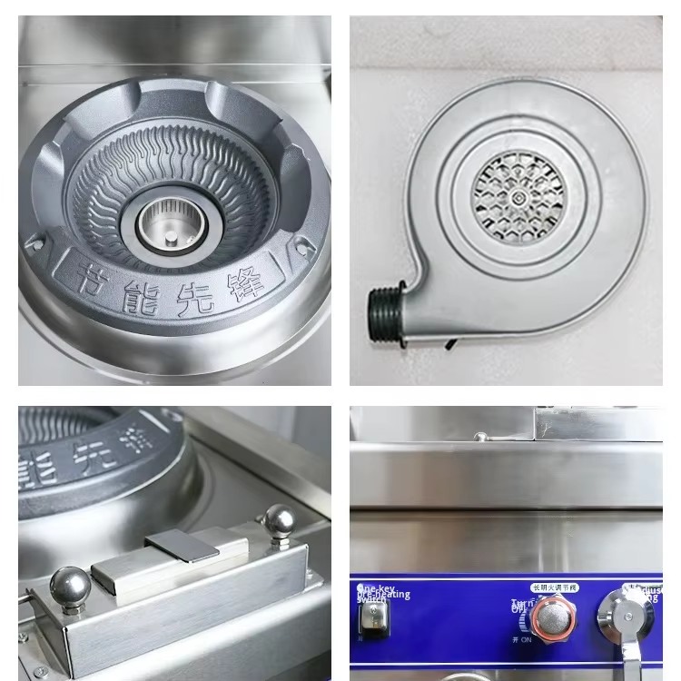 Commercial Gas Wok Burner Range — High-Pressure Stir-Fry Stove