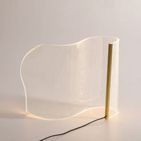 Modern Geometric Acrylic LED Floor Lamp image preview