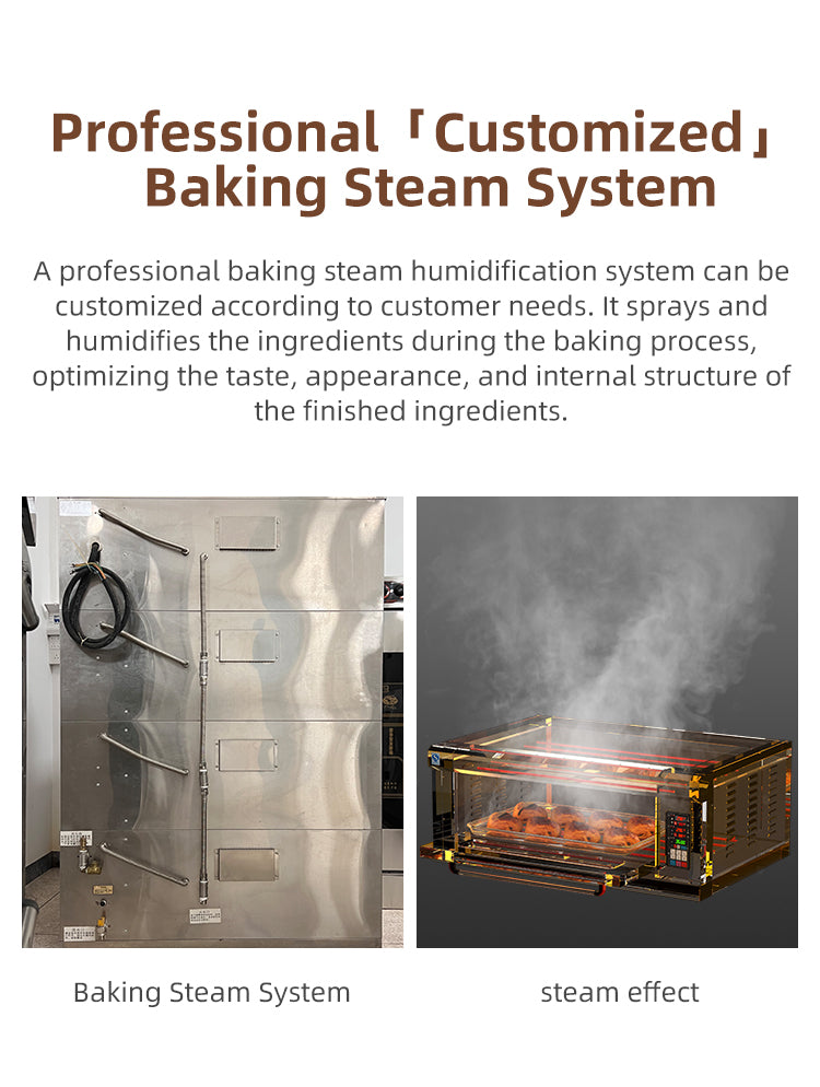 Commercial Electric Deck Oven — 3-Layer, 3-Tray