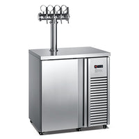 Commercial Draft Beer Kegerator — Undercounter Back Bar Cooler image preview