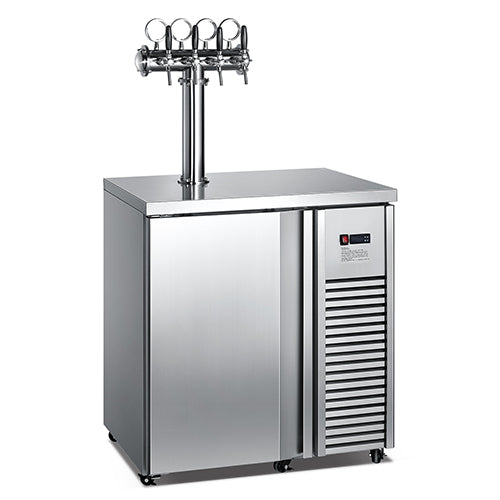 Commercial Draft Beer Kegerator — Undercounter Back Bar Cooler