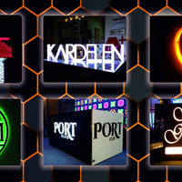 Ultra-Slim LED Light Box Sign — App-Controlled RGB, Wall-Mounted image preview