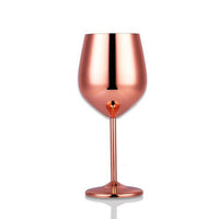 Stainless Steel Wine Glass — Various Finishes image preview