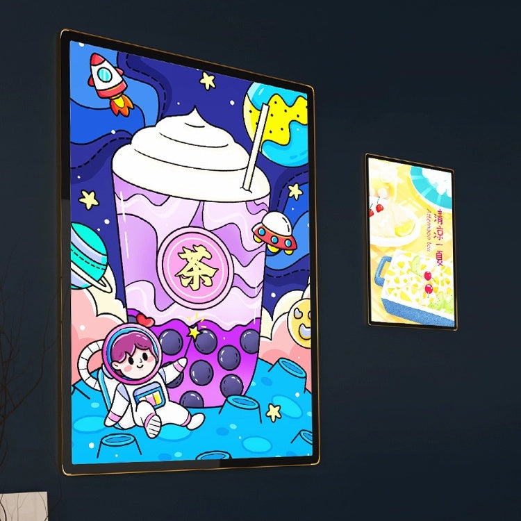 LED Snap-Frame Advertising Light Box — Ultra-Thin Poster Display