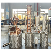 Commercial Reflux Column Still — Copper &amp; Stainless Distillation System image preview