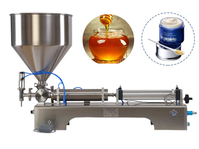Semi-Automatic Piston Filling Machine — Single-Head Liquid & Paste