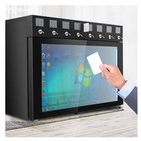 Automatic Wine Dispensing System — Lighted Stainless Steel Cooler image preview