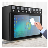 Automatic Wine Dispensing System — Lighted Stainless Steel Cooler
