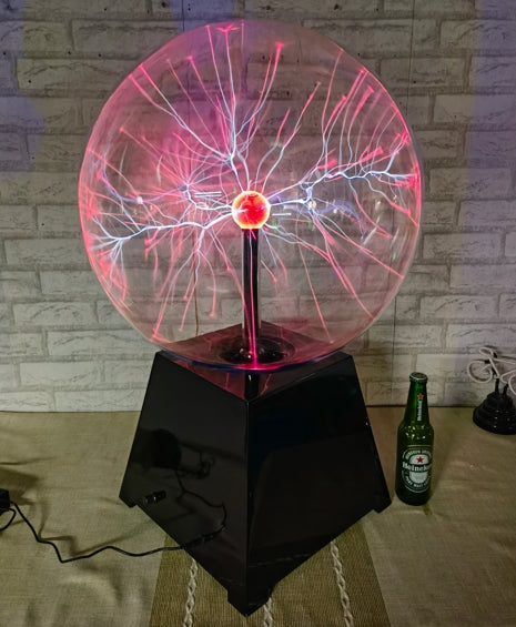 20-Inch Plasma Ball Lamp — Touch-Sensitive Lightning Globe