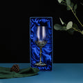 Single wine glass box