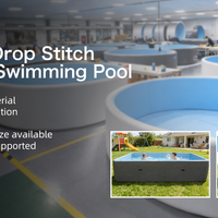 Inflatable Drop-Stitch Swimming Pool — Round & Rectangular — превью изображения