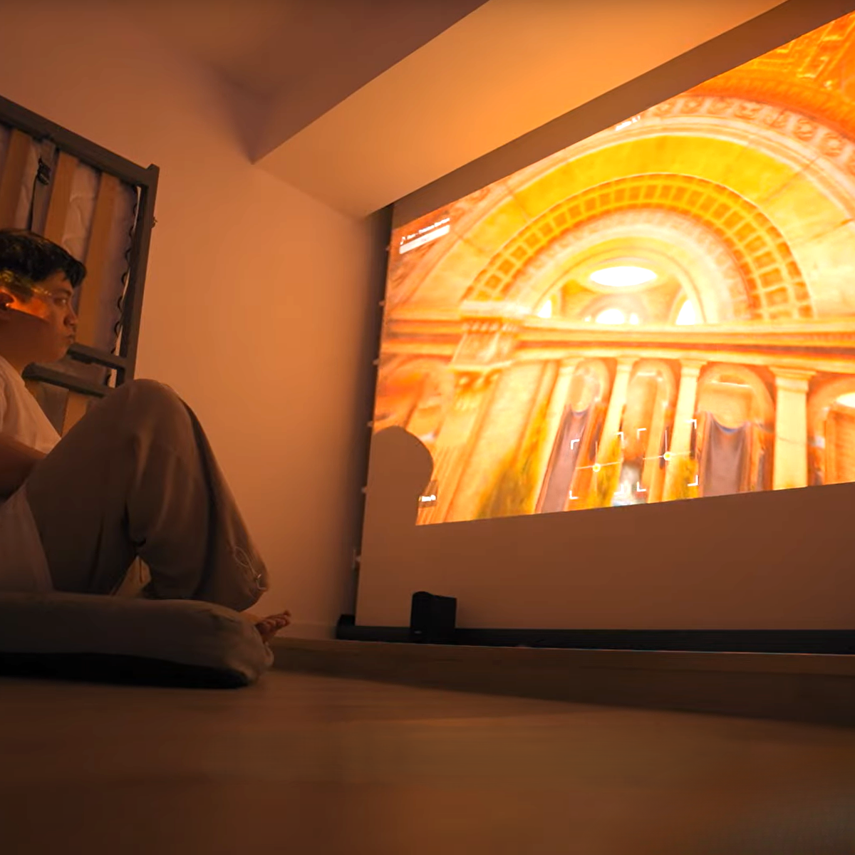 4K UHD LED Projector for Bars & Events — 60–200 inch