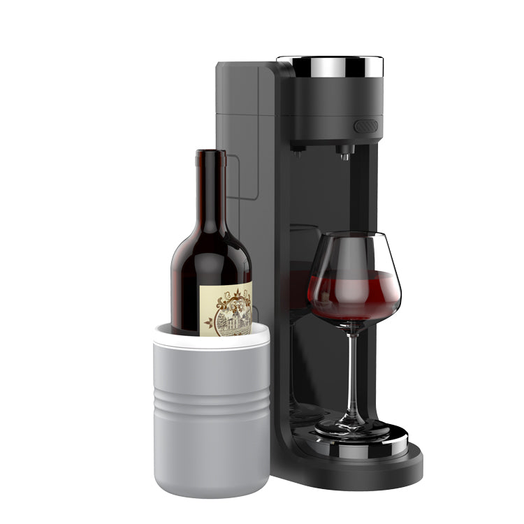 Electric Wine Aerator & Dispenser with Cooling Cup