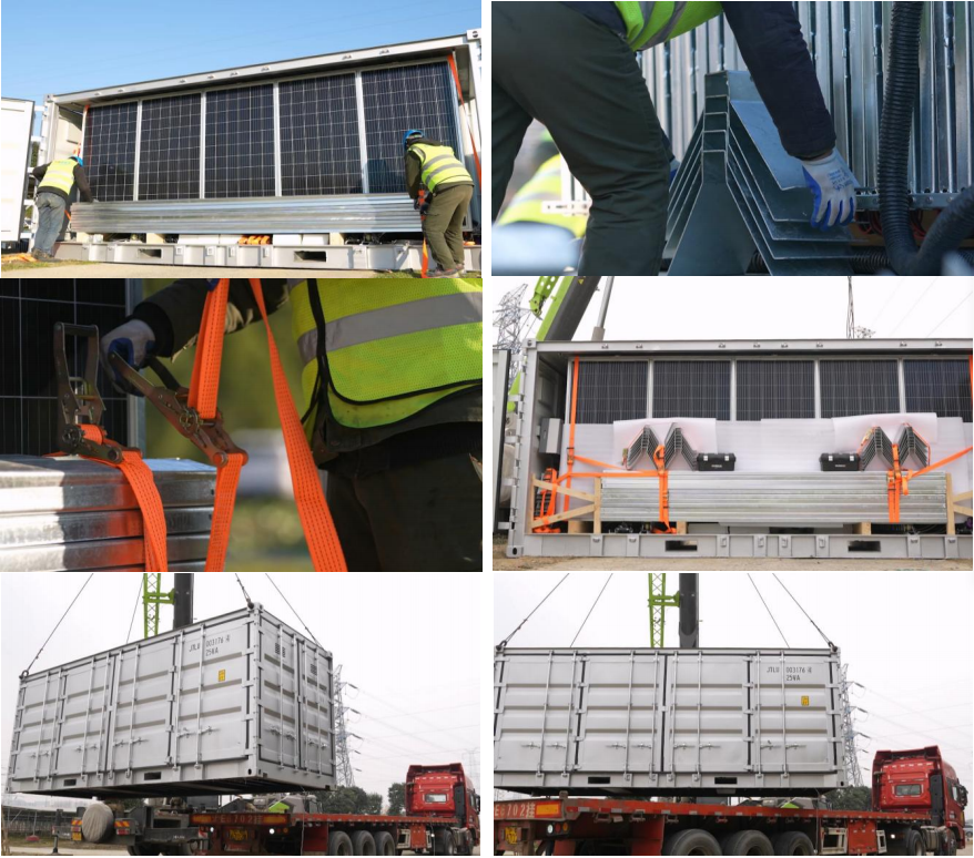 Mobile Solar Power Station — Foldable Off-Grid Storage Container