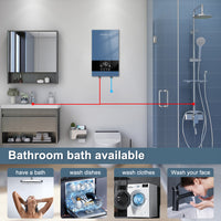 Vista previa de la imagen de Tankless Electric Instant Water Heater — 8500 W, Touch Control