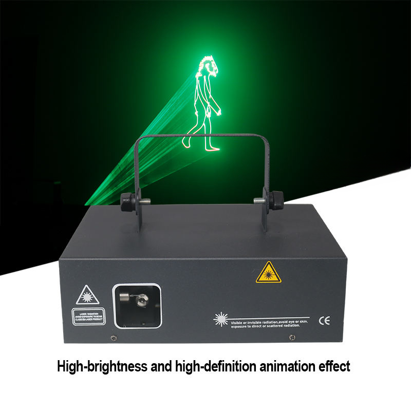 RGB Animation Laser Light — 3D DMX Stage Laser (1–3W)